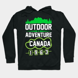 Outdoor Adventure Canada 1963 T Shirt For Women Men Hoodie